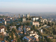 Panorama Bergamo Alta